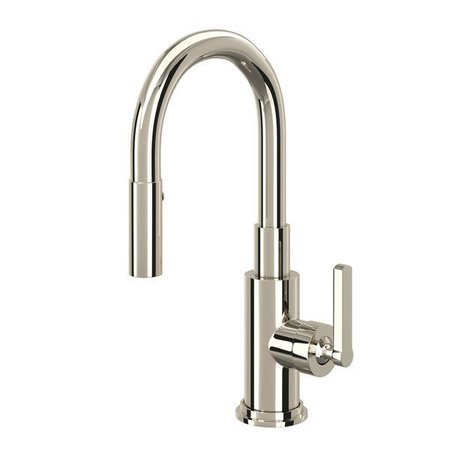 ROHL Lombardia Pull-Down Bar/Food Prep Kitchen Faucet A3430SLMPN-2